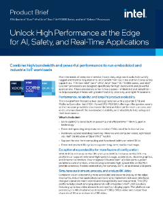 Unlock High Performance at the Edge